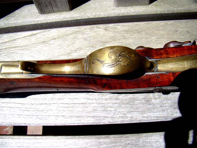 A Pennsylvania long rifle in original flintlock by Crupret Weaver of Lehigh County and dated 1834 — image 4